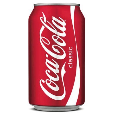 Lata de Coca cola